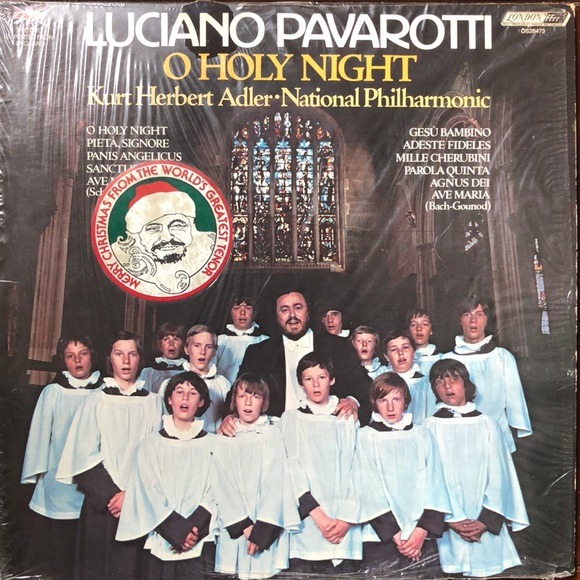 London Decca Art Luciano Pavarotti Wnational Philharmonic